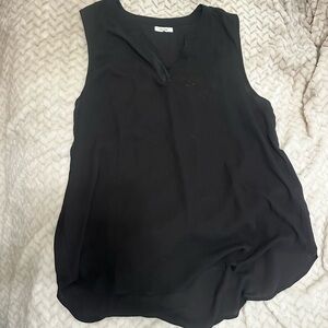 Elegant Black Sleeveless Top